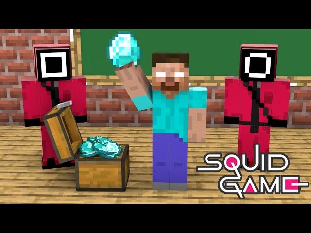 SQUID GAME vs Minecraft Animation