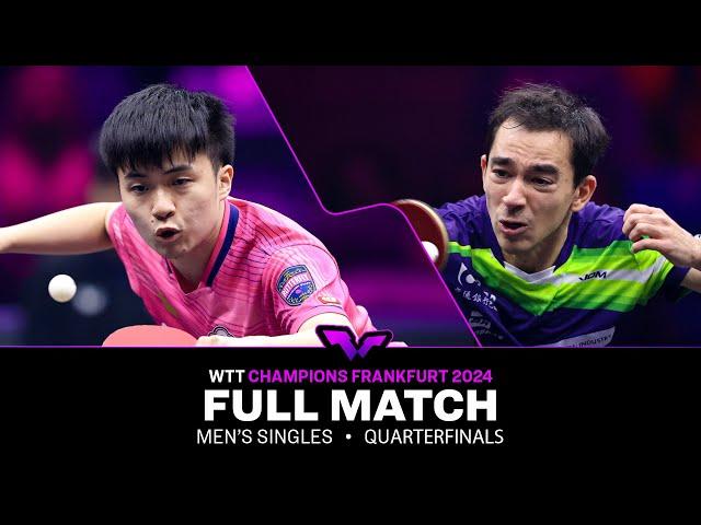 FULL MATCH | Lin Yun-Ju vs Hugo Calderano | MS QF | #WTTFrankfurt 2024