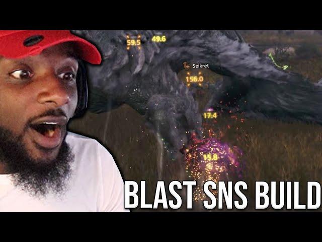 This Blast Sword and Shield Build is OVERPOWERED! - Monster Hunter Wilds