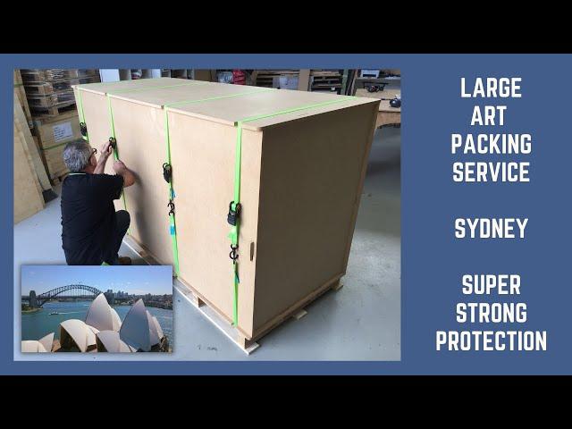 Large Artwork Packaging Boxes, Art Packing Service Sydney