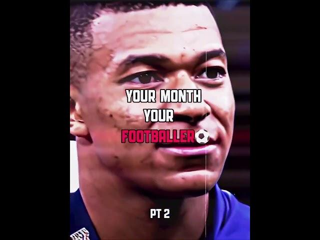 Your month Your Footballer  #football