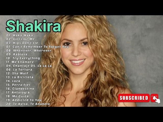 Shakira Best collection song | Best of Shakira | Top 20 Hollywood song #shakira