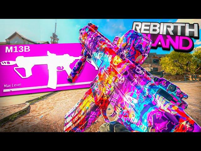 USING the NEW M13B CLASS SETUP in WARZONE! (Rebirth Island/Vondel)