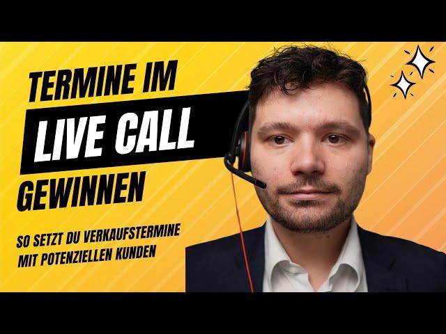 LIVE KALTAKQUISE SETTING CALL I Vertriebsprofi analysiert B2B KUNDEN TELEFONAT eines COLD CALLER