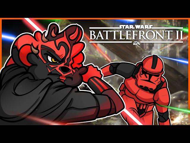 CARRYING CARTOONZ IN BATTLEFRONT!!! Star Wars Battlefront II]