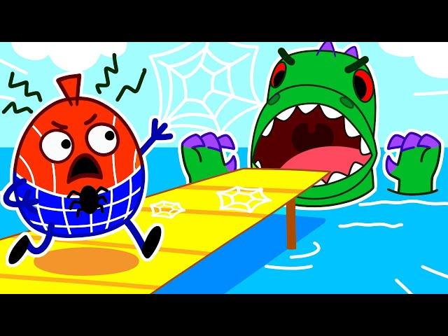 Superhero Pit | Spiderman vs Dino | Toddlers | Cartoons for Kids | Pit & Penny Stories New Episode