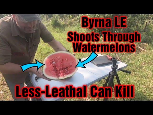 Byrna LE Real Testing / Less lethal