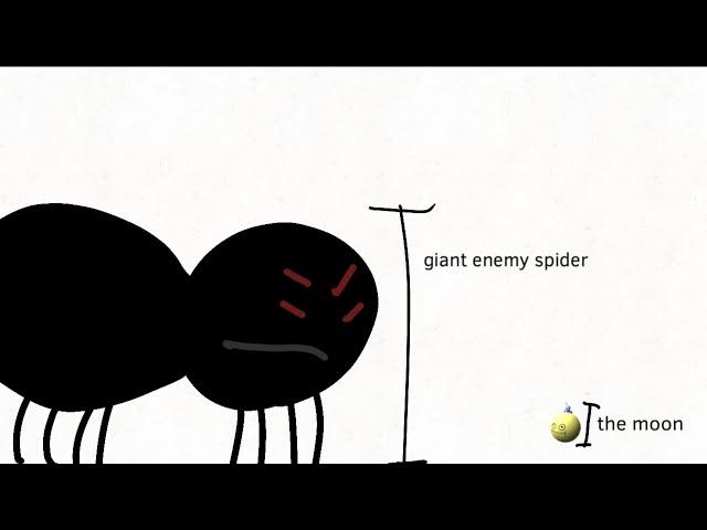 Giant enemy spider - tower heroes animation