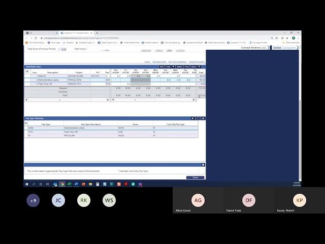 Deltek Costpoint - Supervisor Timesheet Training