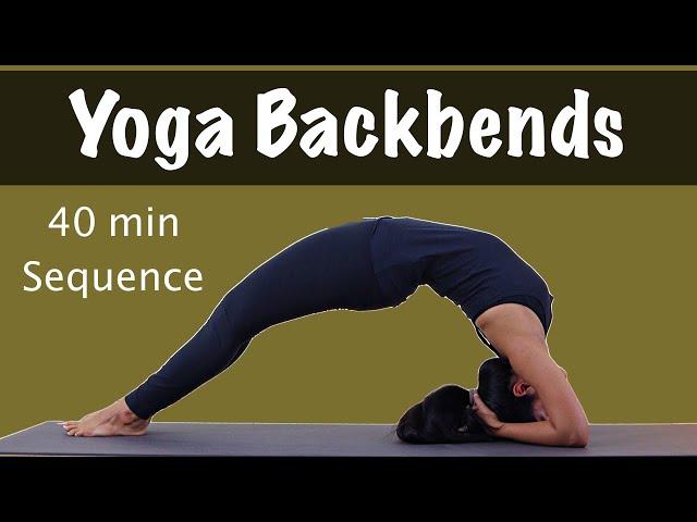 Yoga Backbends Flow | 40 min yoga sequence | Spine Flexibility & Strength |  Yogbela (Follow Along)