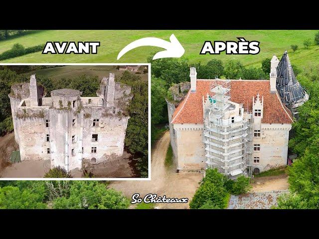 The Incredible Restoration of a Ruined French Castle