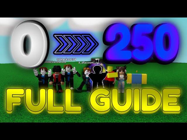 *NEW* 0-250 Killstreak TUTORIAL (Full guide) | Tresham Gaming