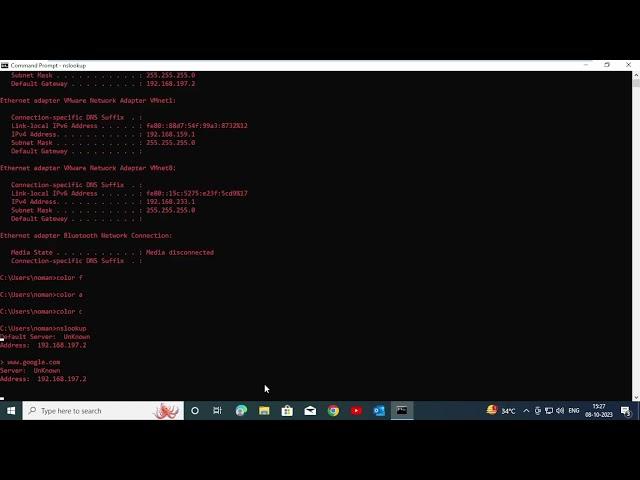 Networking Basic Commands And Windows CMD Tips and Tricks