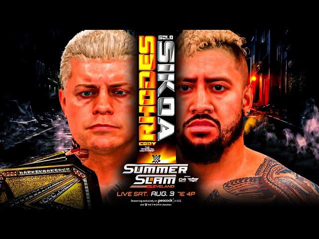 WWE 2K24: Solo Sokia Vs. Cody Rhodes Match Ending (Predication)