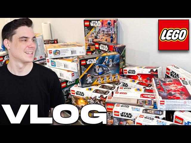 Organizing my LEGO Star Wars Collection & Tough Breaks! (MandR Vlog)