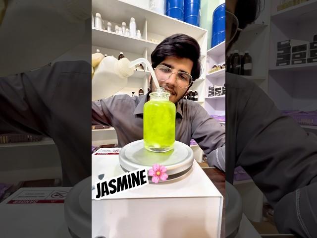 Making Jasmine Flower Perfume #experiment #baashis #fragrancemaking #viral #shorts #shortvideos