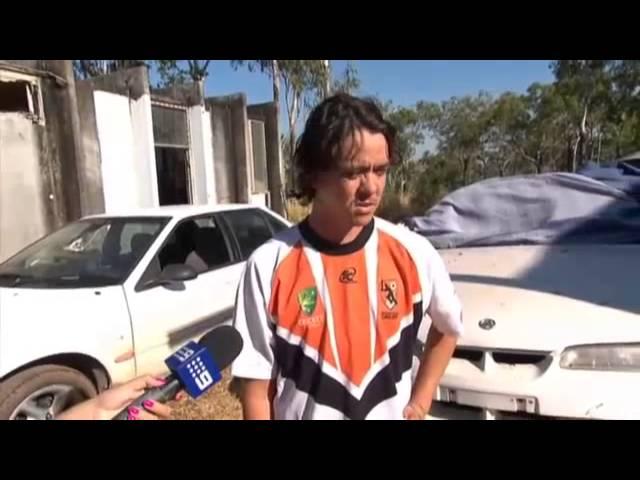 Funny interview with an Aussie Bogan - describing being shot at while doing a burn out