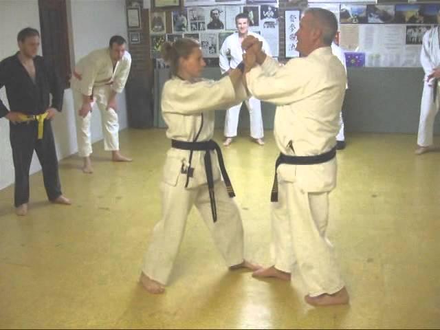 Tom Hill's Karate Dojo; X block; Juji Uke techniques