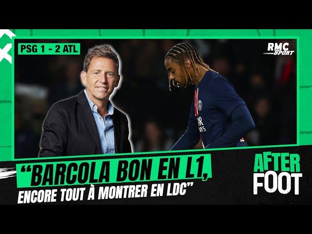 PSG 1-2 Atlético : "Barcola ? Bon en L1... en LDC il a encore tout à montrer" analyse Riolo