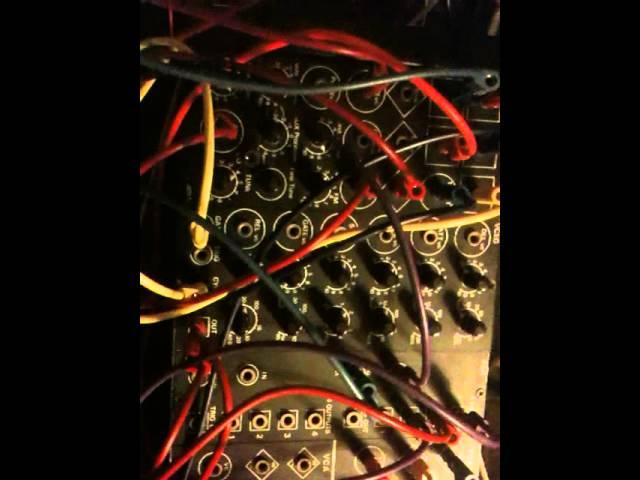 Rare DRISCOLL modular synthesizer