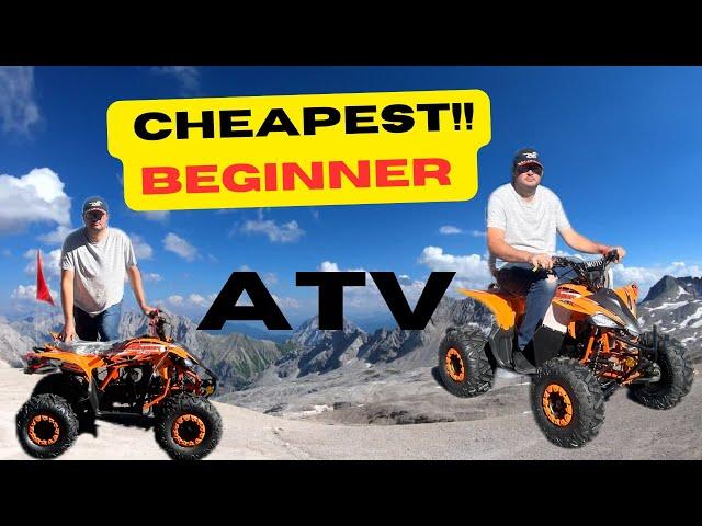 BUYING THE CHEAPEST Beginner 4 WHEELER ON A BUDGET! | THE CHEAPEST ATV you can find ONLINE!