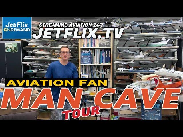 AVIATION ENTHUSIAST MAN CAVE TOUR with Henry Tenby