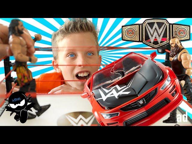 Ninja Kidz WWE Championship Battle Wrekkin Slam Mobile!