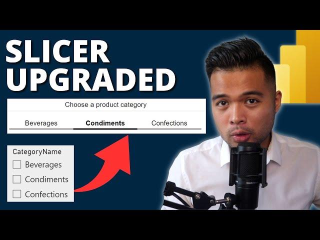 UPGRADE your slicers using the TILE SLICER visual in Power BI // Step by Step Guide