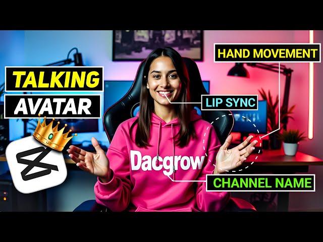 How to Create Talking  AI Avatar | Talking Ai Avatar Kaise Banaye | Make Ai Avatar in Capcut