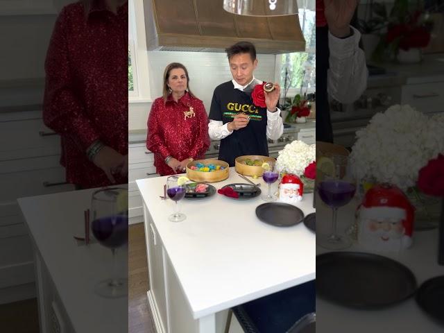 The Art of Making Dumplings for the holidays with designer Andy Yu.  Part 2