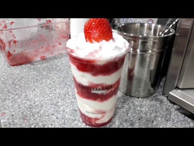 生딸기 요거트 만들기 Fresh Strawberry yogurt