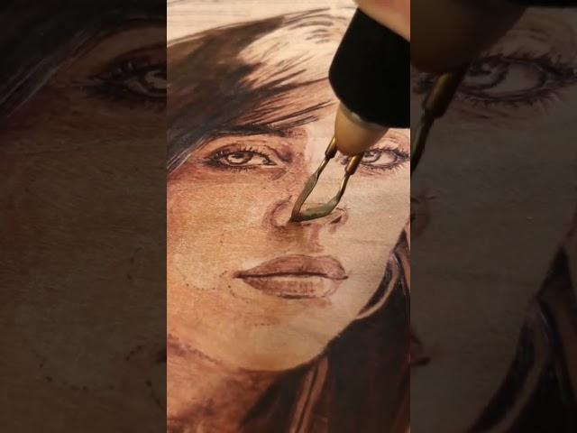 Выжигание по дереву #art