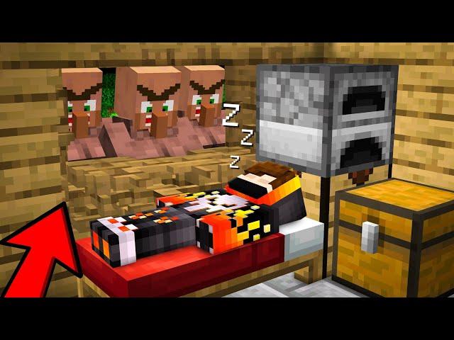 Villager Steal My House in MINECRAFT.....