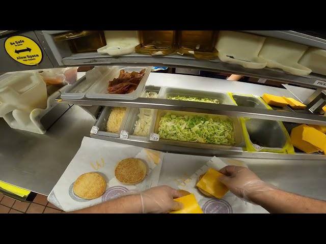 McDonald's POV: Lunch | Solo Food Assembly