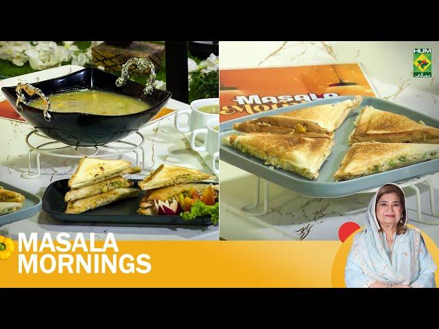 Corn Vegetable Soup & Smoked Chicken Sandwiches | Masala Mornings | Shireen | 23 Dec 24 | Masala Tv