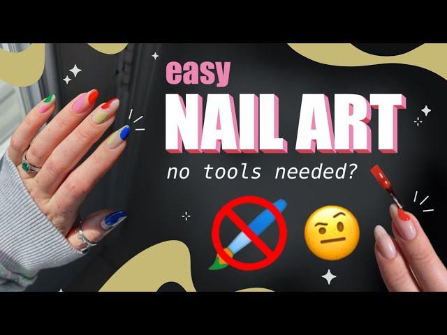 How to start doing nail art  *easy* *for beginners!* #easynailart #nails #nailtutorialw