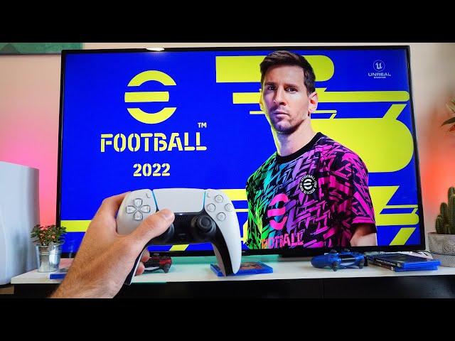 Testing eFootball 2022 (PES 22) On The PS5- POV Gameplay Test