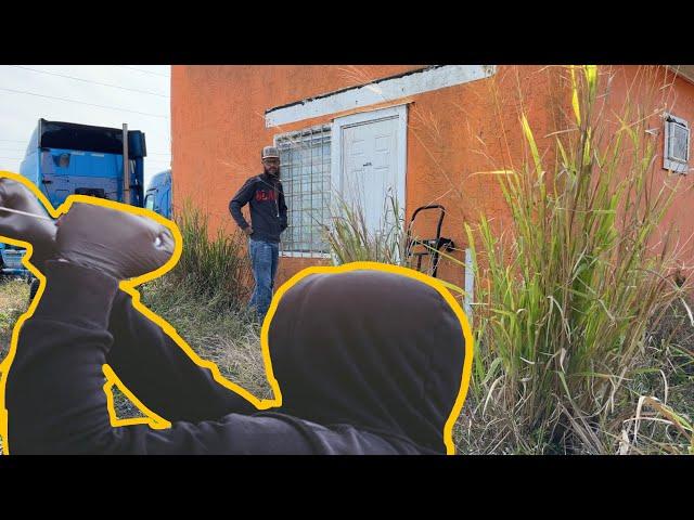 I CAUGHT someone STEALING from ME while I was mowing this PUBLIC NUISANCE!
