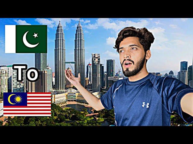 Pakistan to Malaysia  Travel Vlog ️