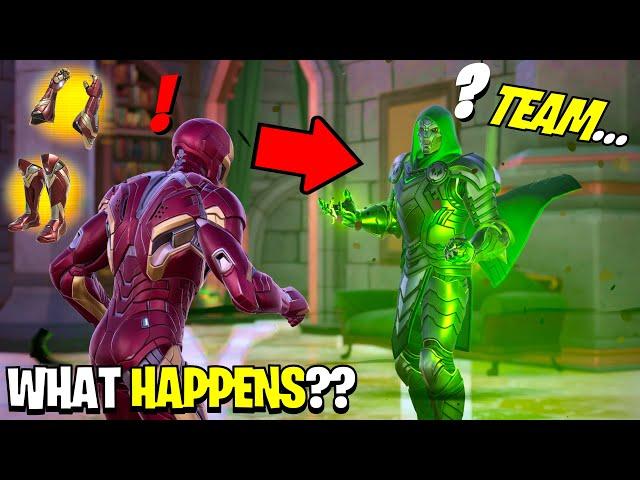 Iron Man Mythics Vs Boss Dr Doom - Fortnite Season 4