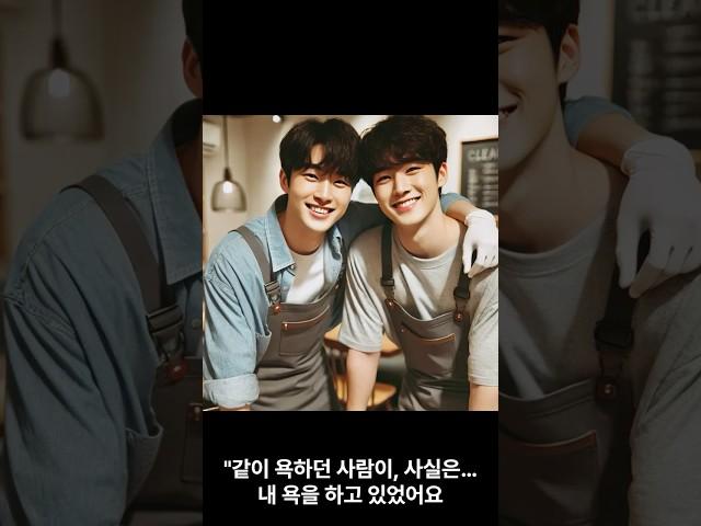 "같이 욕하던 사람이, 사실은… 내 욕을 하고 있었어요."