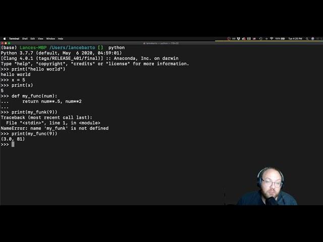 Python Environment Setup - Python shell and iPython console