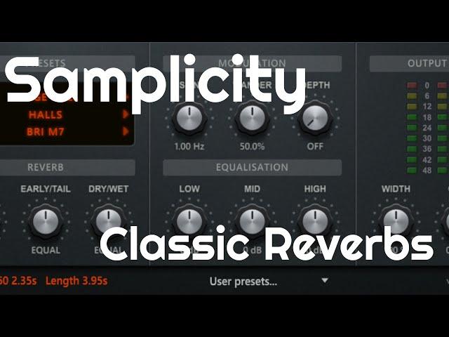 Classic Reverbs by Samplicity (No Talking)