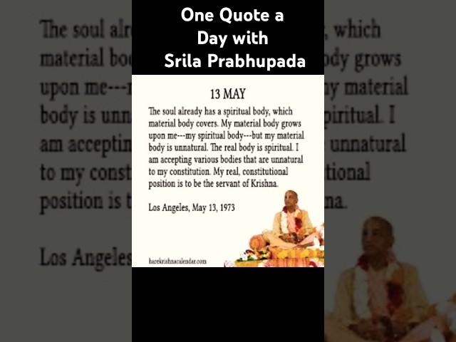Srila Prabhupada Said: Quotes to Guide Your Soul#srilaprabhupada #krishnaconsciousness #iskcon