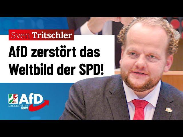 AfD zerstört das Weltbild der SPD! – Sven Tritschler (AfD)