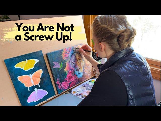 How to (Gather Inspiration) to Paint Original Art In ANY Hard Season