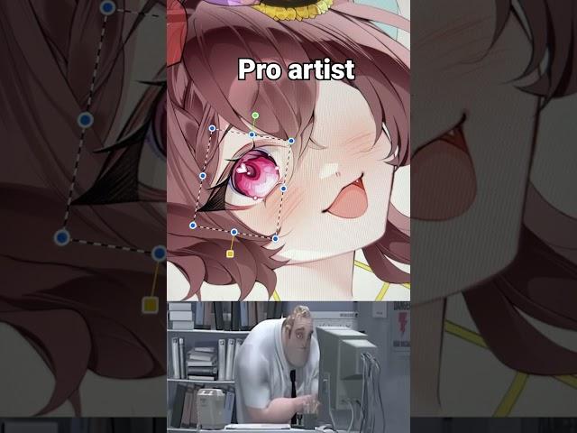 Noob artist vs. Pro artist #art #fyp