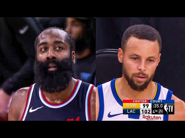 Warriors vs Clippers  CRAZY ENDING - FINAL 2 MINUTES 