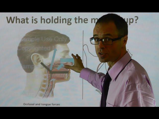 How the Tongue & Dental Biting Forces Hold the Upper Jaw/ Maxilla Up & Forward by Dr Mike Mew