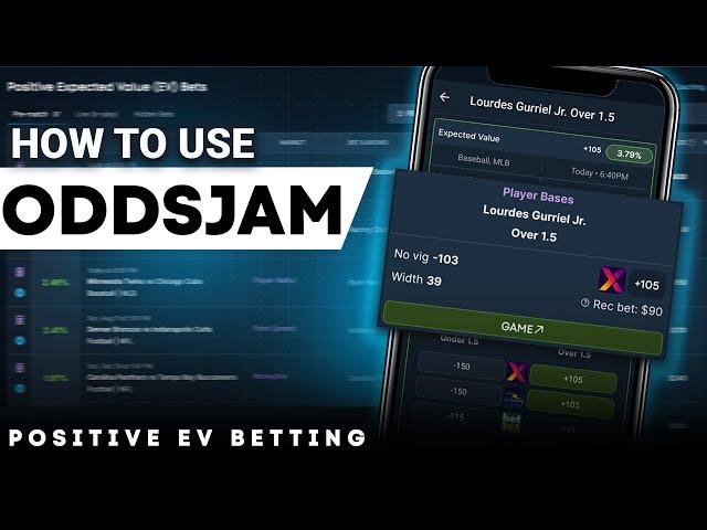 Positive Expected Value Betting Tutorial | How to Use OddsJam